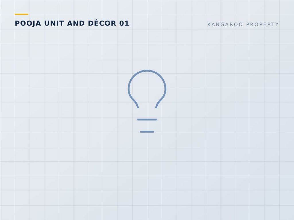 Pooja Units and Décor design 1